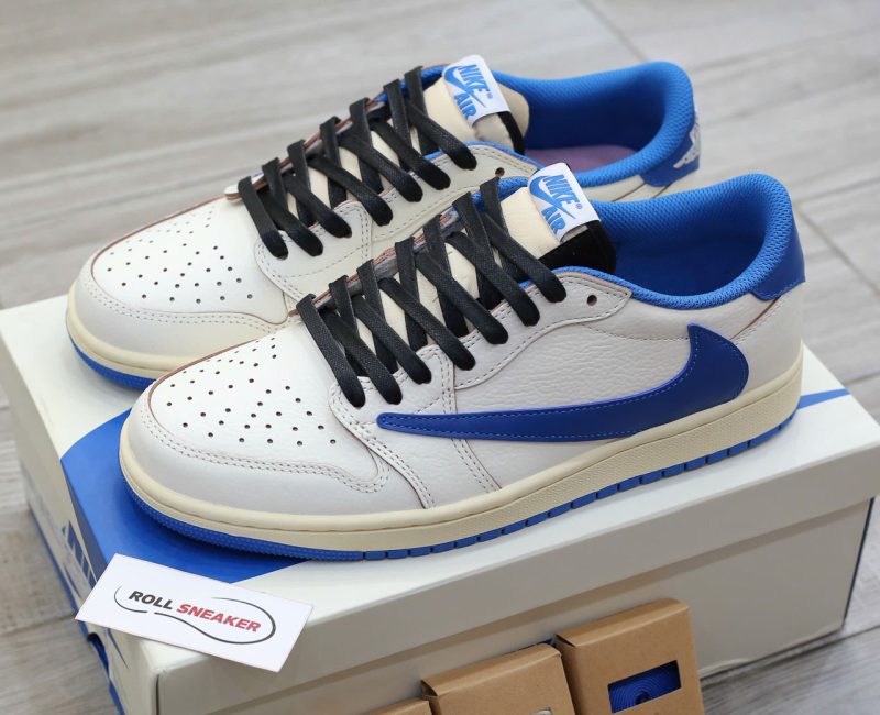 Giày Nike Air Jordan 1 Low Travis Scott x Fragment 2.0 2025 Chuẩn 99% Auth
