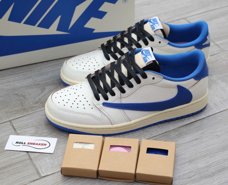 Giày Nike Air Jordan 1 Low Travis Scott x Fragment 2.0 2025 Chuẩn 99% Auth