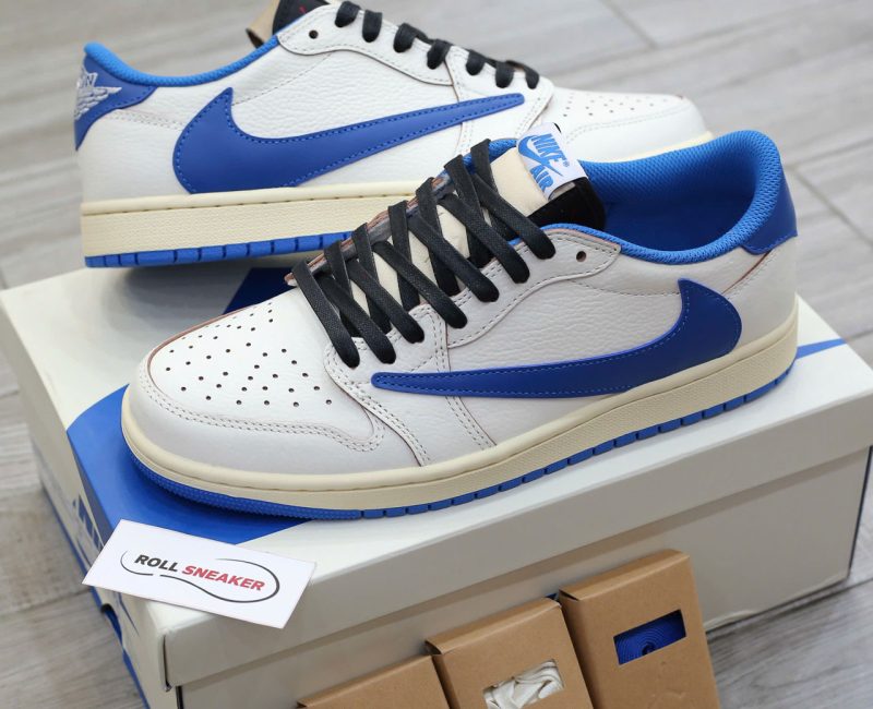 Giày Nike Air Jordan 1 Low Travis Scott x Fragment 2.0 2025 Chuẩn 99% Auth