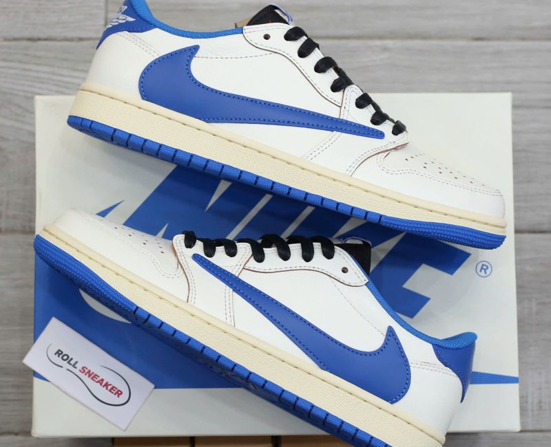 Giày Nike Air Jordan 1 Low Travis Scott x Fragment 2.0 2025 Chuẩn 99% Auth