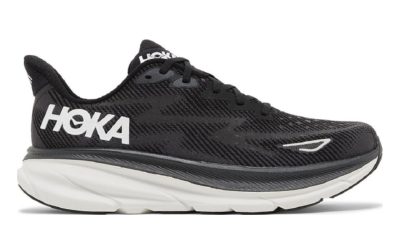 Giày Hoka Clifton 9 ‘Black White’ Chuẩn 99% Auth