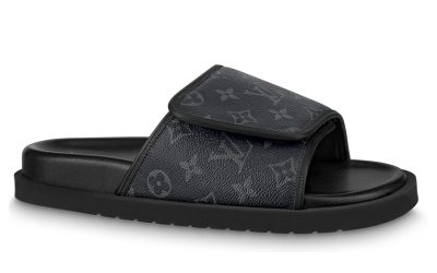 Dép Louis Vuitton Miami Mules ‘Black’ Chuẩn 99% Auth