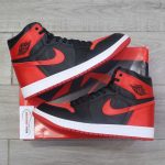Giày Air Jordan 1 Retro High OG Satin Bred Chuẩn 99% Auth