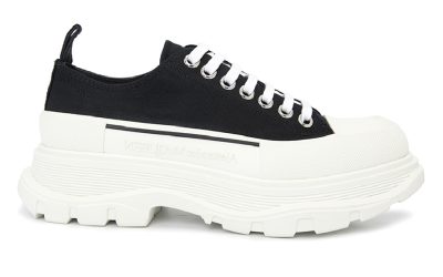 Giày Alexander Mcqueen Tread Slick ‘Black’ Chuẩn 99% Auth