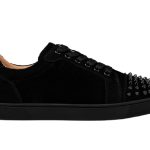 Giày Christian Louboutin Vieira Spikes 'Black' Chuẩn 99% Auth