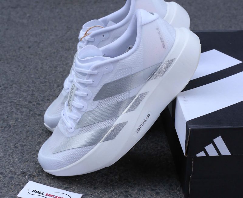 Giày Adidas Adizero Evo SL ‘White Silver Metallic’ Like Auth