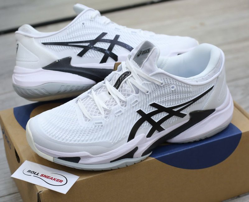 Giày Asics Court FF 3 ‘White Black’ Best Quality