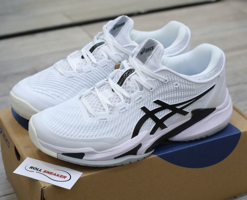 Giày Asics Court FF 3 ‘White Black’ Best Quality