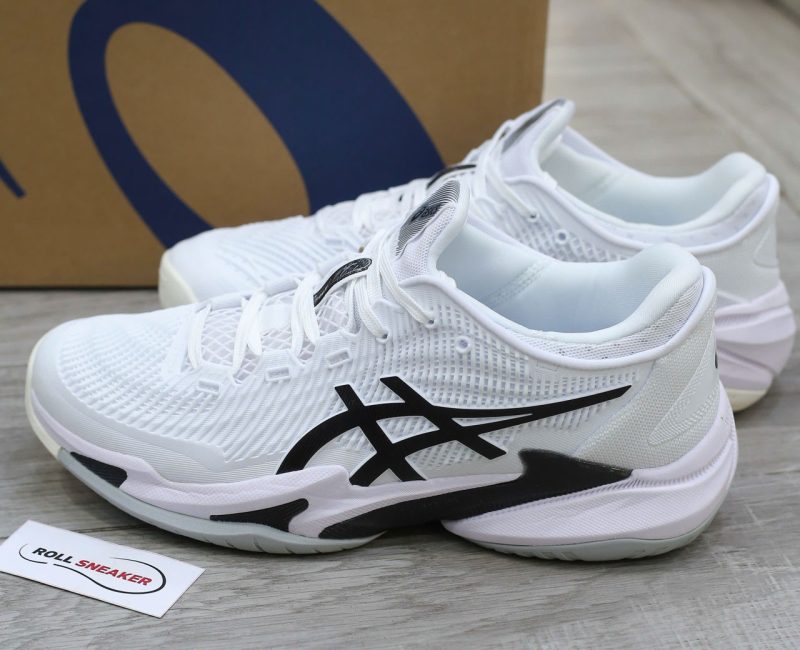 Giày Asics Court FF 3 ‘White Black’ Best Quality