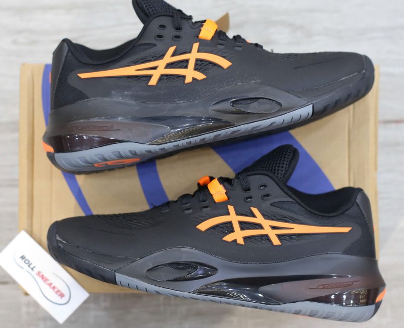 Giày Asics Gel Resolution X Black Shocking Orange Best Quality