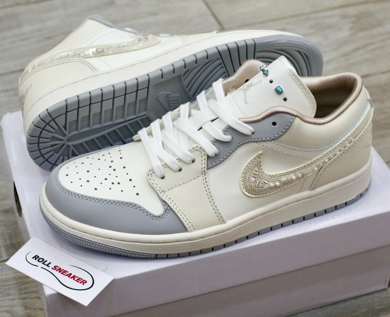 Giày Nike Air Jordan 1 Low Sail Soft Pearl Best Quality