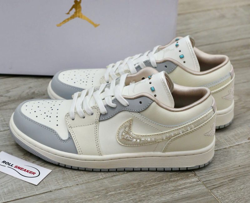 Giày Nike Air Jordan 1 Low Sail Soft Pearl Best Quality