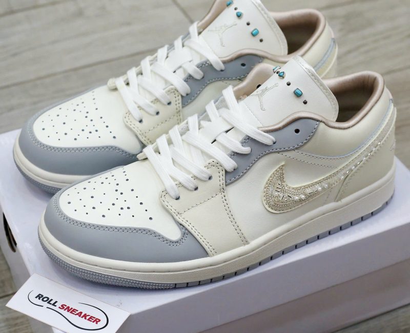 Giày Nike Air Jordan 1 Low Sail Soft Pearl Best Quality