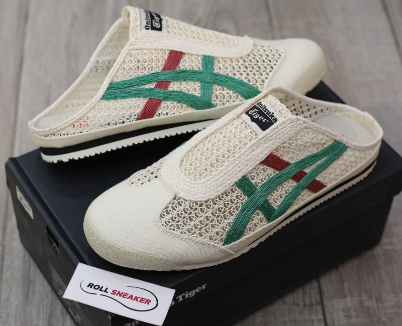 Giày Onitsuka Tiger Mexico 66 Sabot ‘Cream Kale’ Like Auth