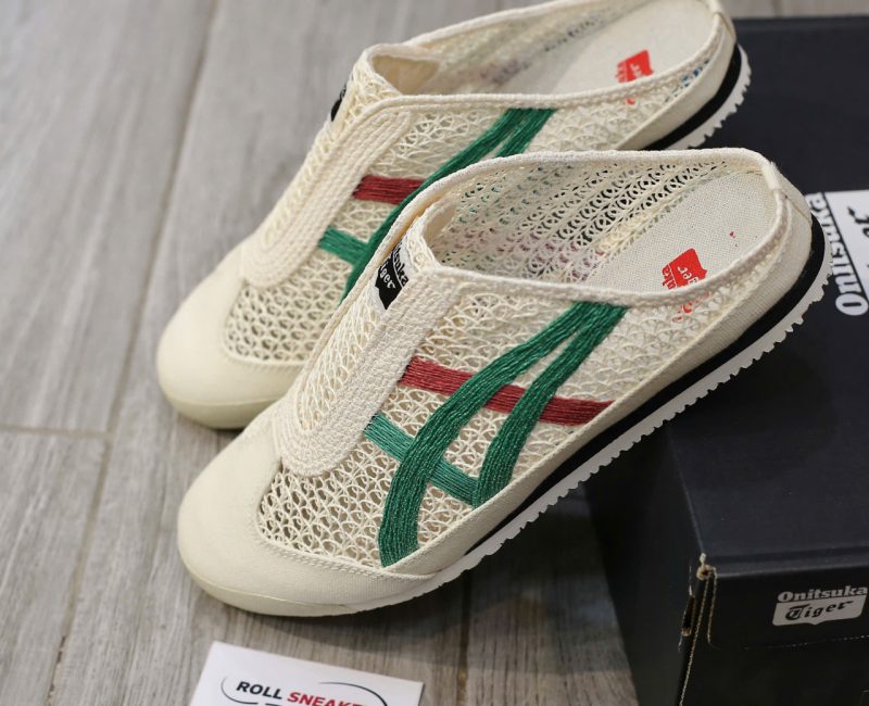 Giày Onitsuka Tiger Mexico 66 Sabot ‘Cream Kale’ Like Auth