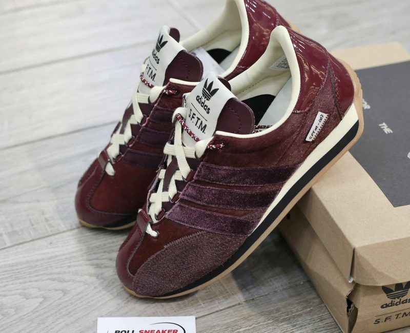 Giày Adidas x Song for the Mute Country OG 'Maroon Cream White Best Quality