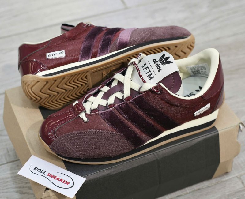 Giày Adidas x Song for the Mute Country OG 'Maroon Cream White Best Quality